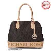 michael kors logo groot bruin bakken Tasjes Online gtgxb827